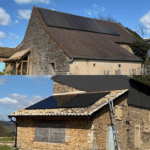 Installations solaires 9 kWc en Saône-et-Loire (71), 18 panneaux - 2 voisins