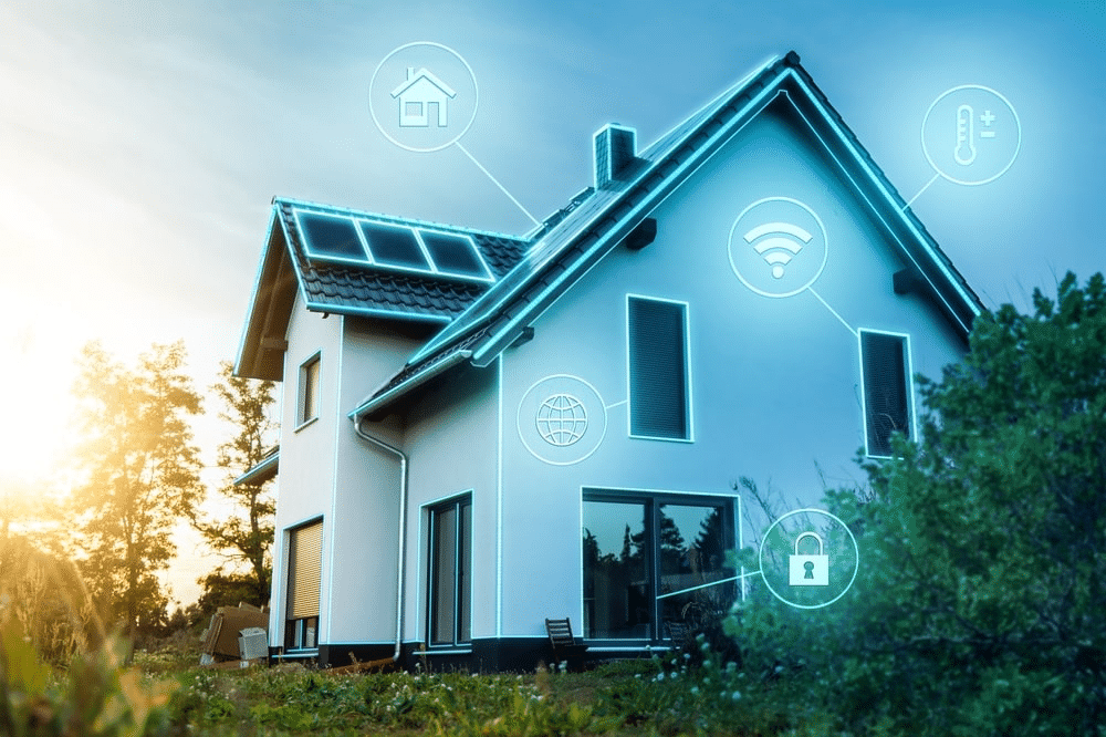 maison connectée solaire intelligente